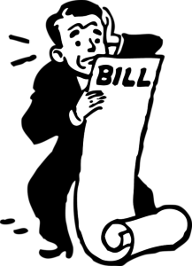 worried bill payer
